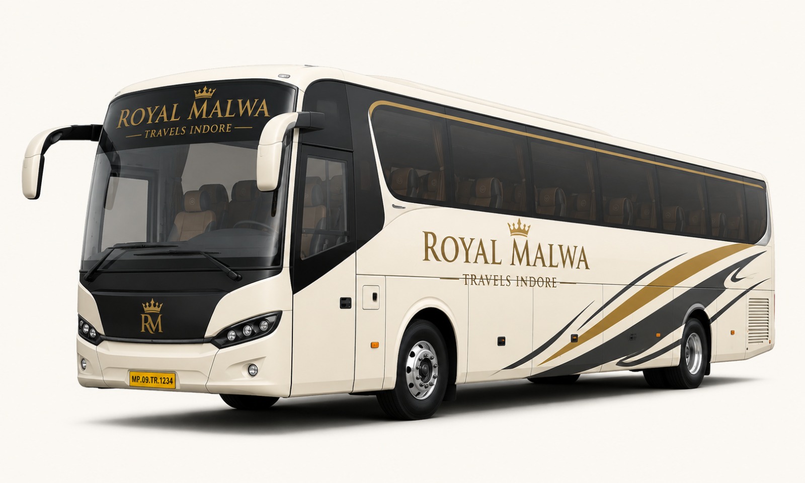 Royal Malwa Bus bus on rent in Indore